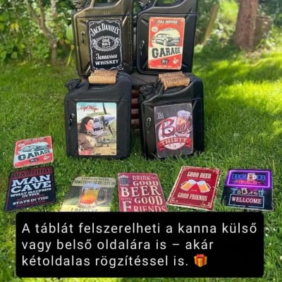 Fekete MAXI kanna bár