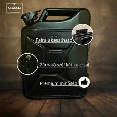 Fekete MAXI kanna bár