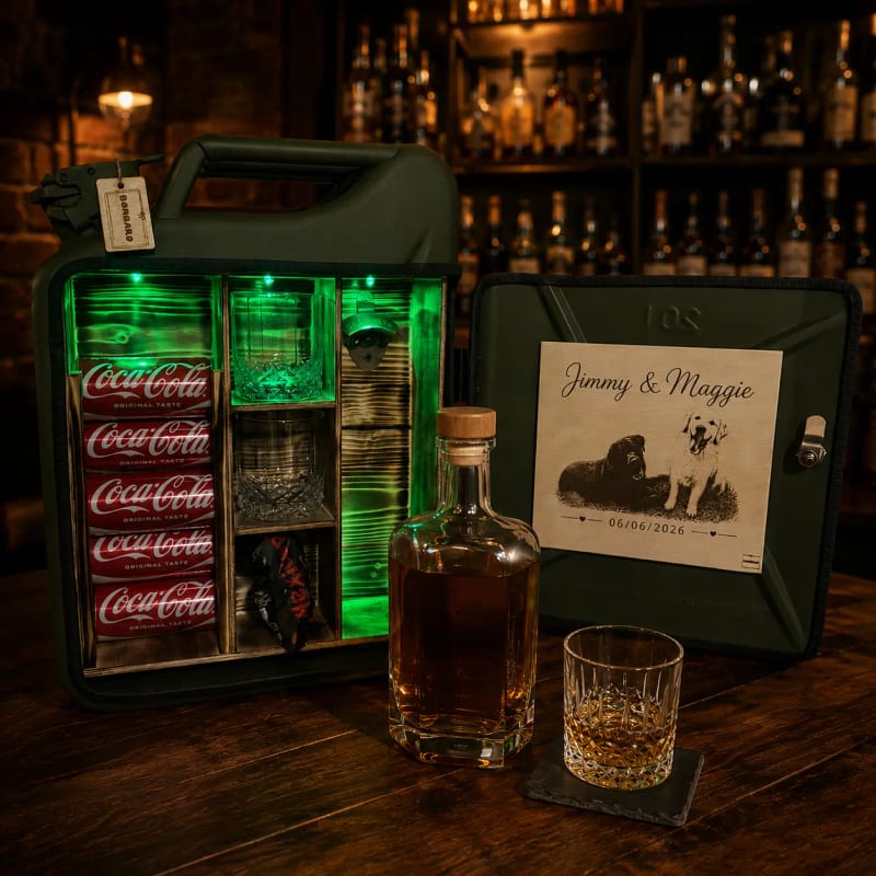 Zelený Kanystr bar (Třetinkový model)
